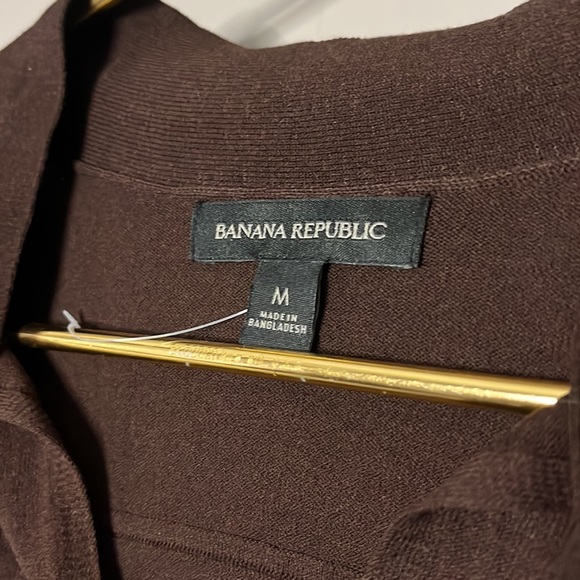 Banana Republic | Brown Sweater Tie Neck - Picture 2 of 4